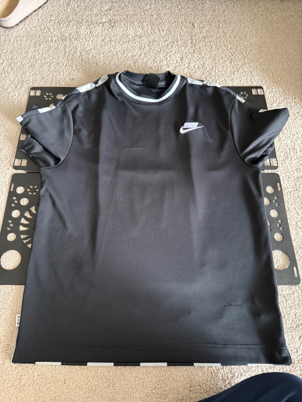 Nike Sportswear Black Short Sleeve Crew